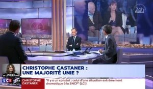 LCI: Christophe Castaner réagit à la polémique sur la robe d'Aurore Bergé