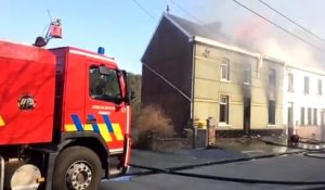 Haneffe: une octogénaire décède dans l'incendie de sa maison