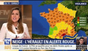 Neige : L'Hérault placé en alerte rouge (2/2)