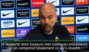 Premier League: 28e j. - Guardiola soutient Wenger mais ne comprend pas ses reproche