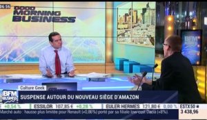 Anthony Morel: Suspense autour du nouveau siège d'Amazon - 01/03