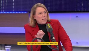 SNCF : "Les régions, comme elles sont asphyxiées, vont abandonner certaines lignes. (...) On saccage le rail et on veut faire croire que les cheminots sont des privilégiés", explique Danielle Simonnet #TEP