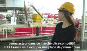 Eolien offshore: STX livre une sous-station électrique