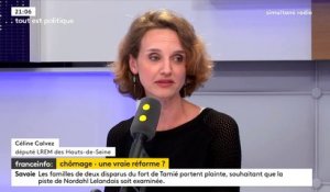 Réformer l'assurance-chômage, c'est être "dans le bon tempo" estime Céline Calvez, députée LREM