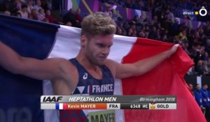 Kevin Mayer champion du monde de l'heptathlon en salle - Championnat du monde d'athlétisme en salle