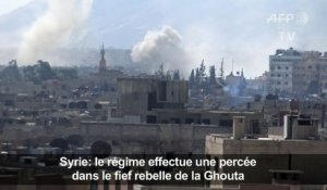 Syrie: le régime "progresse" sur plusieurs fronts dans la Ghouta