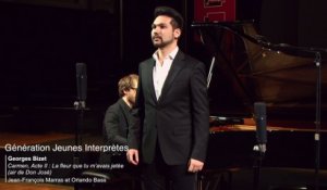 Bizet | Carmen Acte II  (La fleur que tu...) par Jean-François Marras et Orlando Bass