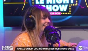 GAELLE GARCIA DIAZ REPOND A DES QUESTIONS SALES - Marion et Anne-So