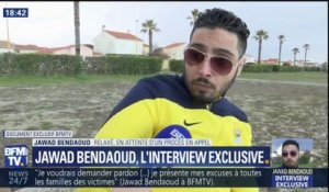 DOCUMENT BFMTV. "Je présente mes excuses à toutes les familles des victimes", affirme Jawad Bendaoud