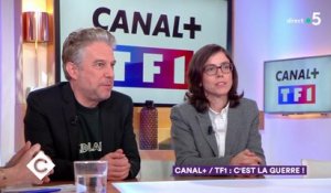 Canal+ / TF1 : c'est la guerre ! - C à Vous - 07/03/2018