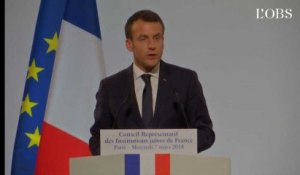 Dîner du Crif : antisémitisme, Jérusalem, Céline, les 3 points forts du discours de Macron