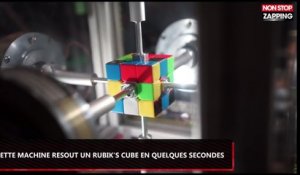 Cette machine résout un Rubik's Cube en 0.38 seconde (vidéo)