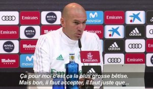Football: Zidane ne se pense pas "meilleur tacticien" qu'Emery