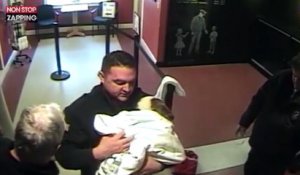 Des policiers sauvent un petit chien dans un commissariat (vidéo)