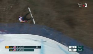 Snowboard Cross. Mike Minor fait le show - Jeux paralympiques 2018