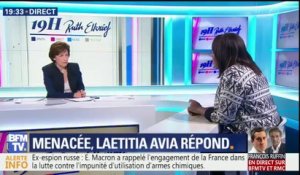 Propos racistes contre Laetitia Avia: la députée LaREM "a été très agréablement surprise" du soutien qu'elle a reçu