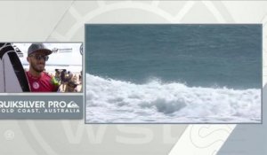 Adrénaline - Surf : Adrian Buchan with an 8.33 Wave vs. J.Flores