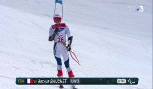 Slalom Géant Hommes (Debout) : Bauchet ne termine pas la course ! - Jeux Paralympiques