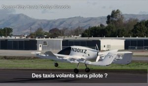 Le gourou de Google teste des taxis volants en Nouvelle-Zélande