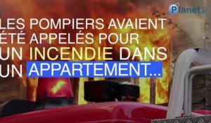 Appelés pour un incendie, les pompiers font une sordide découverte