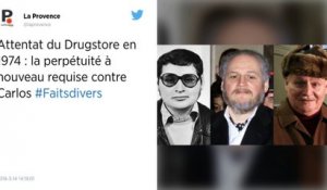 Attentat du Drugstore à Paris. Perpétuité à nouveau requise contre Carlos.