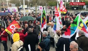 Lorient. 2.500 retraités manifestent