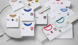 Les maillots away Puma des pays au Mondial 2018