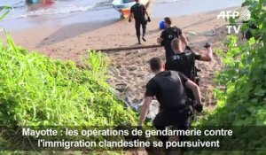 Immigration clandestine: opérations des gendarmes à Mayotte