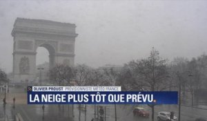 Déjà plus de 10 cm de neige sur les hauteurs de l'Ile-de-France