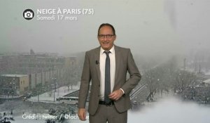 Neige en région parisienne ce samedi : jusqu'à 28 cm !
