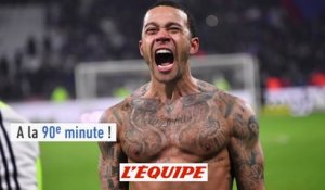 Depay, le sauveur venu du banc - Foot - L1 - OL