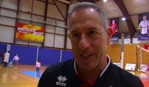 Christophe Charroux, coach du Martigues Volley-Ball