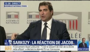 Sarkozy en garde à vue: "Ce qui surprend c'est ce que je considère comme de l'acharnement", réagit Jacob (LR)