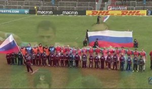Rugby - L'hymne de l'URSS joué à la place de celui de la Russie