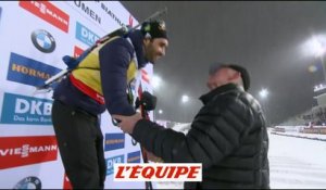 Fourcade et Desthieux sur le podium - Biathlon - CM (H) - Tyumen