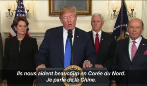 Trump signe des mesures contre les importations chinoises (2)