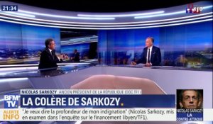 Soupçons de financement libyen: Nicolas Sarkozy s'est exprimé sur le plateau de TF1 (2/2)