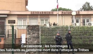 Carcassonne: la caserne du gendarme "héros" en deuil (2)