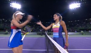 Miami - Puig renverse Wozniacki