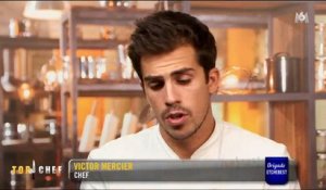 Un candidat de "Top Chef" échoue à un une épreuve et fond en larmes en remettant son avenir en question - Regardez