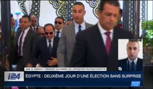 Egypte : deuxième jour d'une élection sans surprise