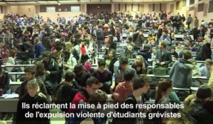 Montpellier: les étudiants mobilisés après la violente intrusion