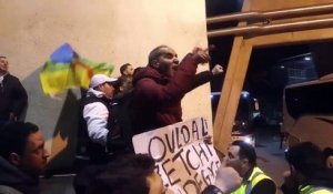 Les supprters Algériens furieux après la défaite face à l'Iran