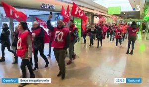 Carrefour : grève exceptionnelle