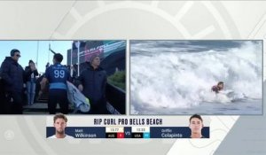 Adrénaline - Surf : Rip Curl Pro Bells Beach, Men's Championship Tour - Round 3 heat 4