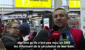 SNCF: la grève démarre fort