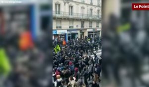 Grève SNCF : tensions pendant les manifestations de soutien aux cheminots