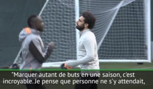 Quart - De Bruyne : "Salah fait une saison exceptionnelle"