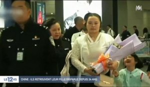 Chine : La bouleversante histoire d'un père qui retrouve sa fille, disparue depuis 24ans ! Regardez