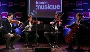 Saint-Saëns | quatuor à cordes n° 1 mi mineur op. 112 (Molto adagio)  par Quatuor Modigliani